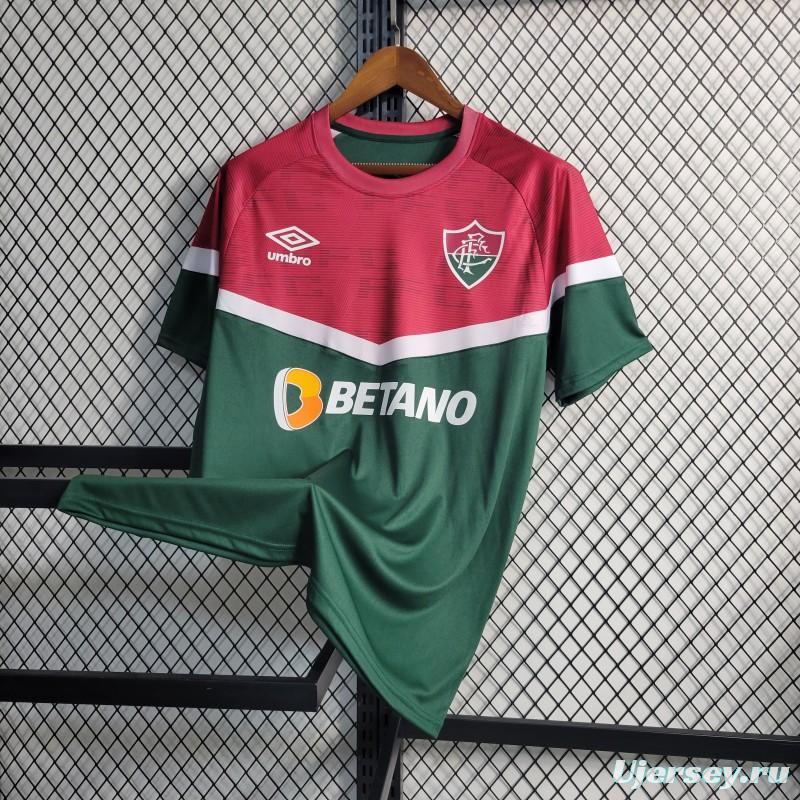 23-24 Fluminense Celestial Training Jersey Green+Red