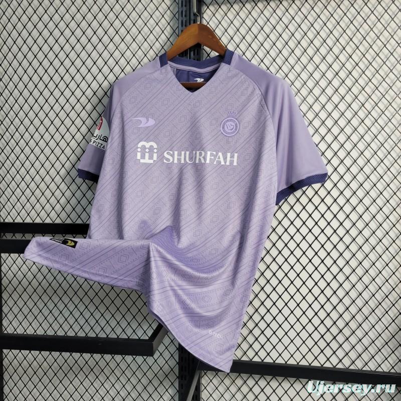 22-23 Al-Nassr FC Forth Purple Jersey