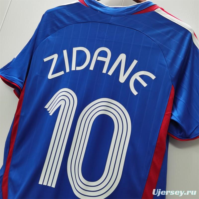 Retro 2006 France Home Jersey