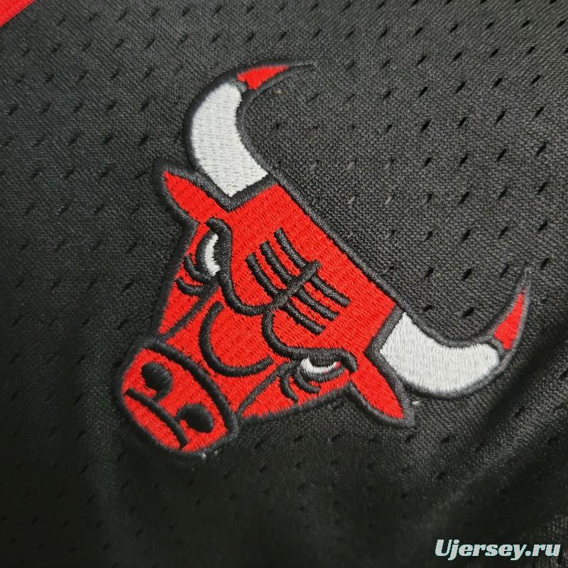 NBA Bull Stadium Black Jersey