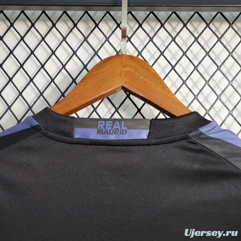 Retro16-17 Real Madrid Third Long Sleeve Jersey