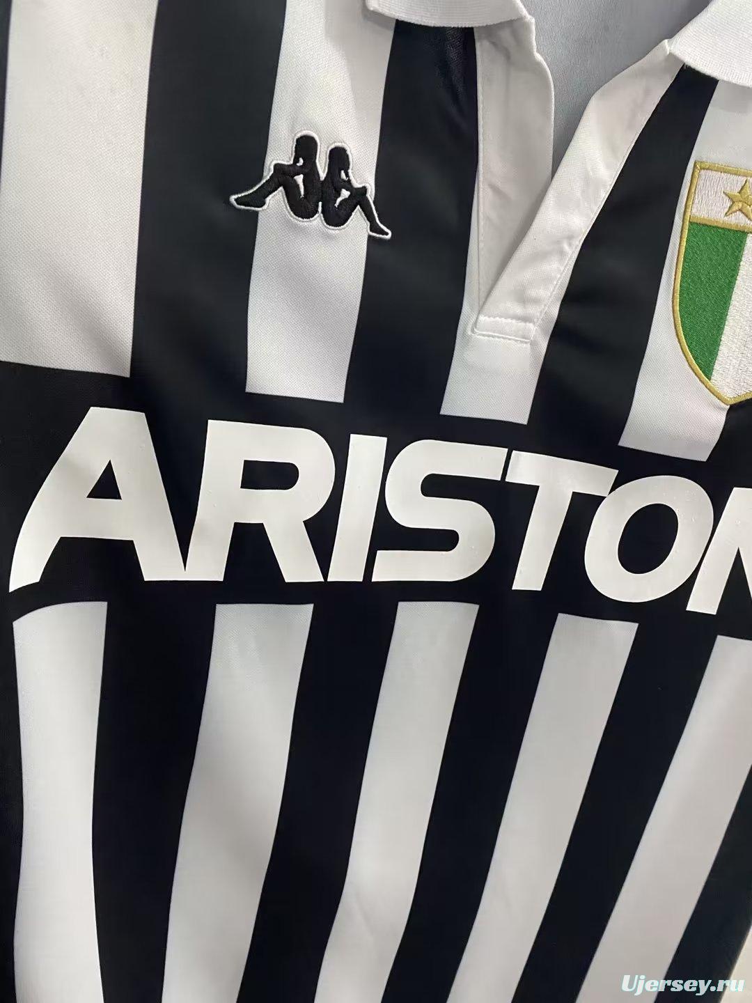 Retro 84/85 Juventus Home Jersey