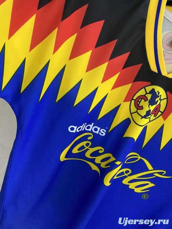 Retro 94/95 Club America Away Blue Jersey