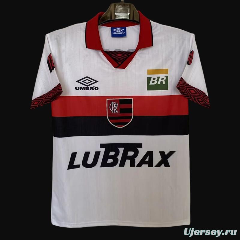 Retro 95/96 Flamengo Away White Special Edition Jersey