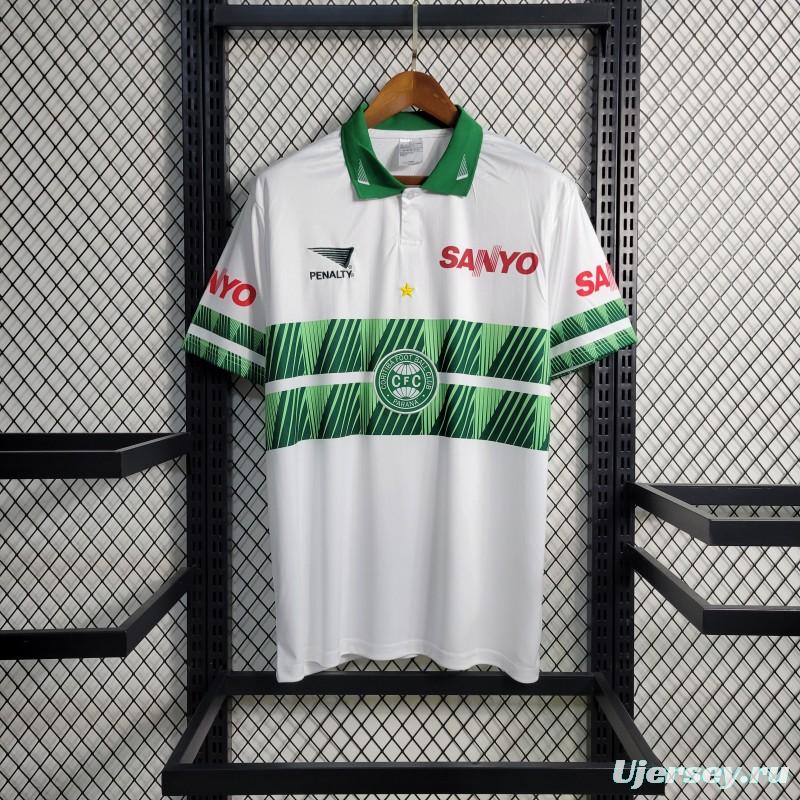 Retro 97-98 Brazil Team Coritiba Home Jersey