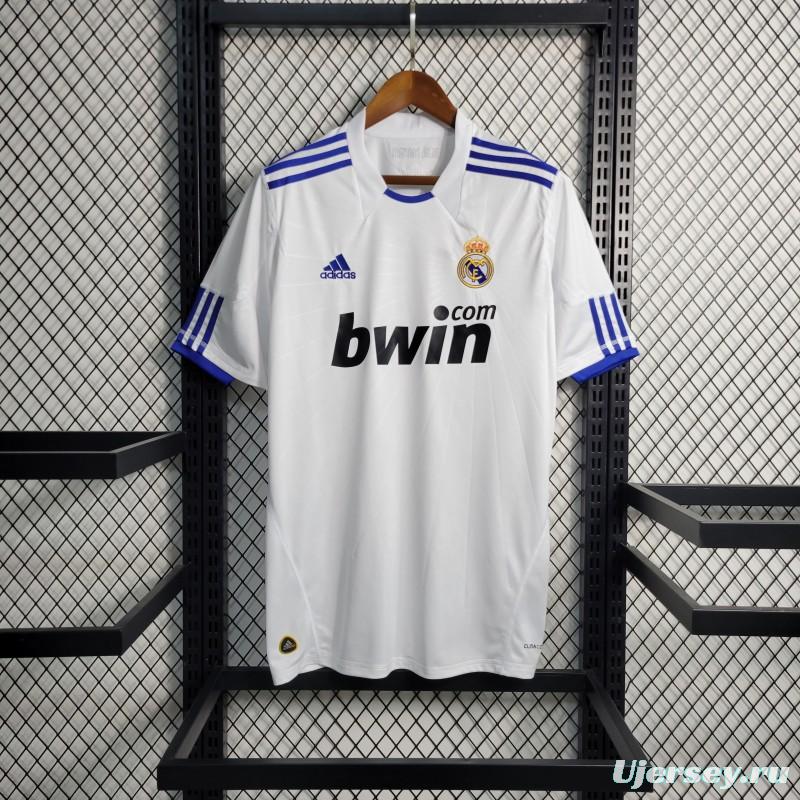 Retro 10-11 Real Madrid Home Jersey