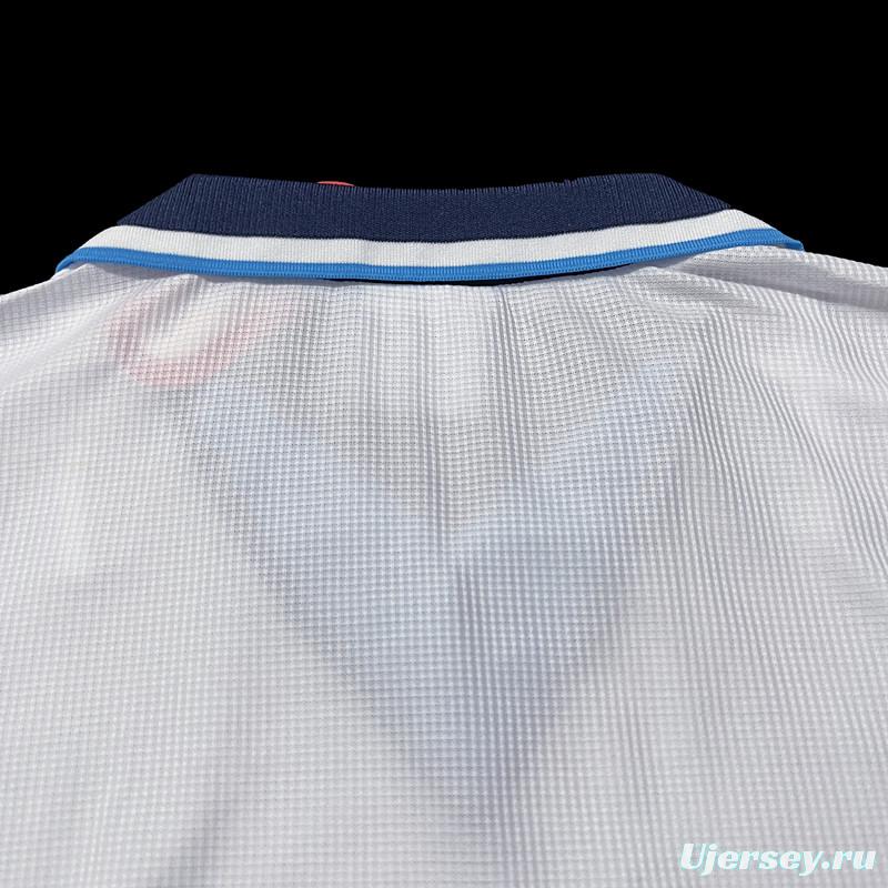Retro 1996 England Home Soccer Jersey