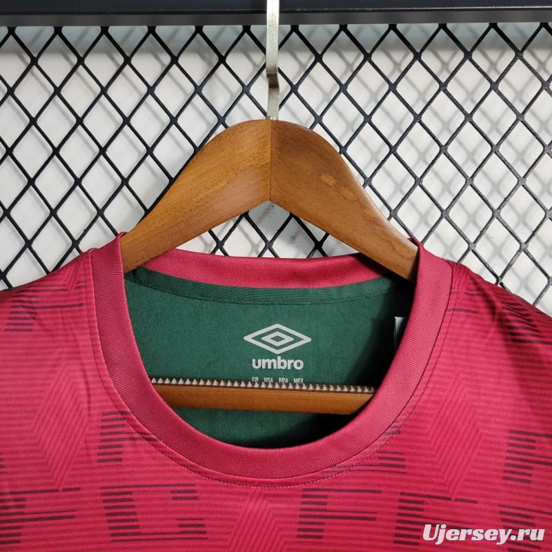 23-24 Fluminense Red/Green Training Jersey