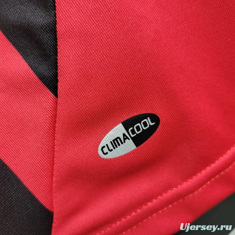 Retro 07-08 AC Milan Home Long Sleeve Jersey