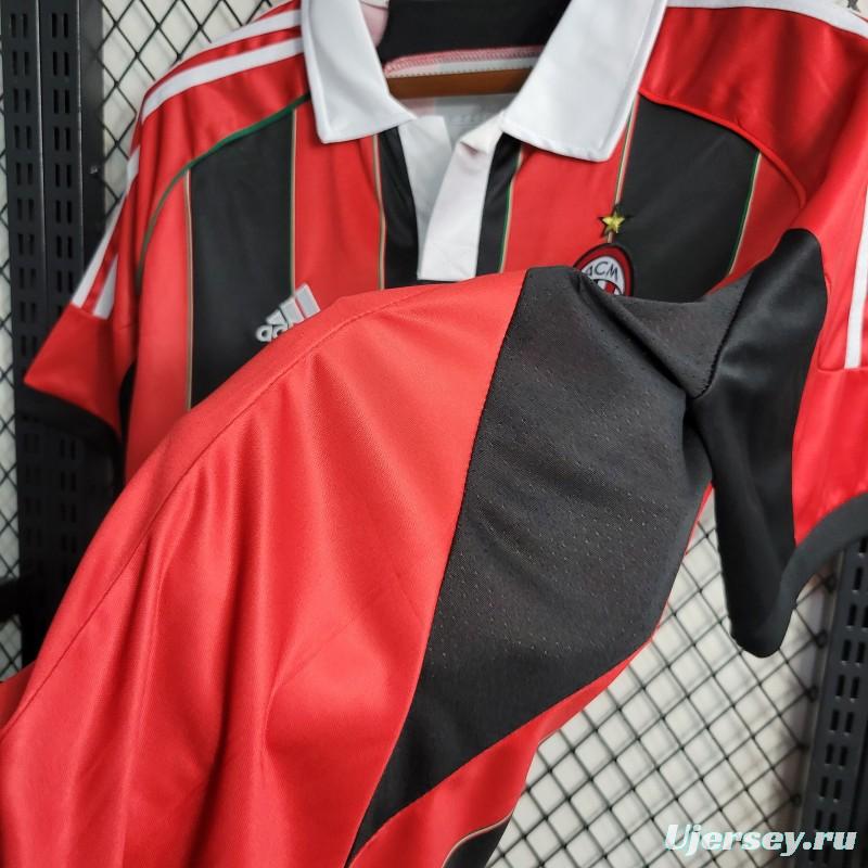Retro 12-13 AC Milan Home Soccer Jersey