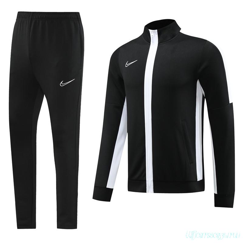 2023 Nike Black Full Zipper  Jacket +Pants