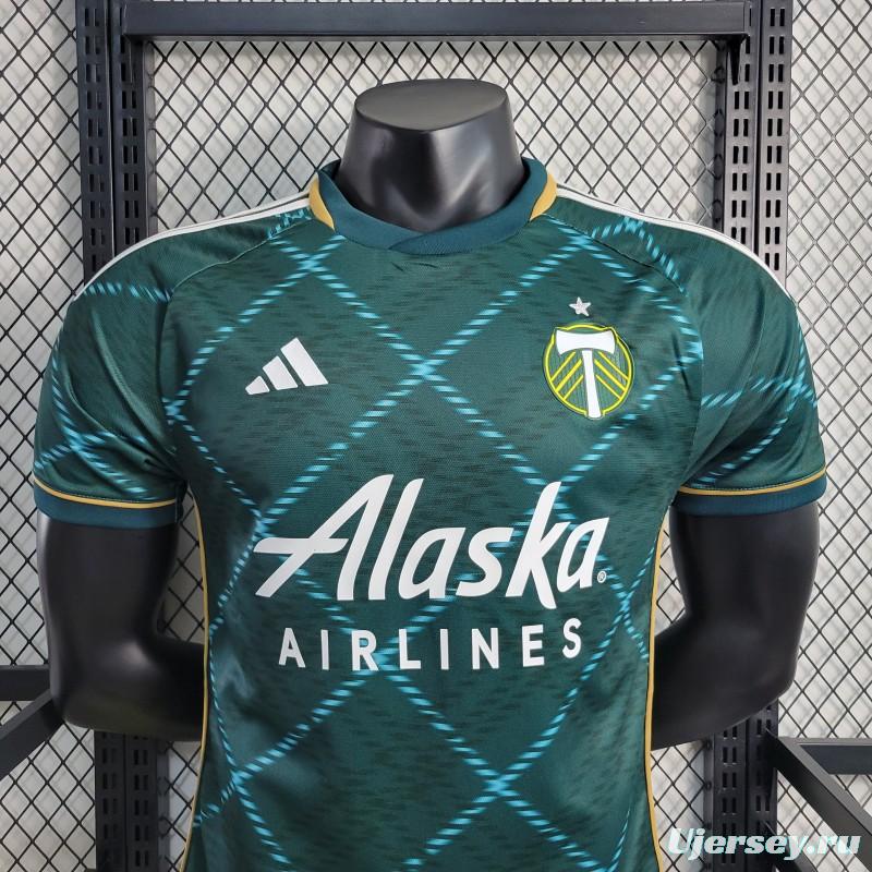 Player Version 23-24 Portland Timbers Home Jersey