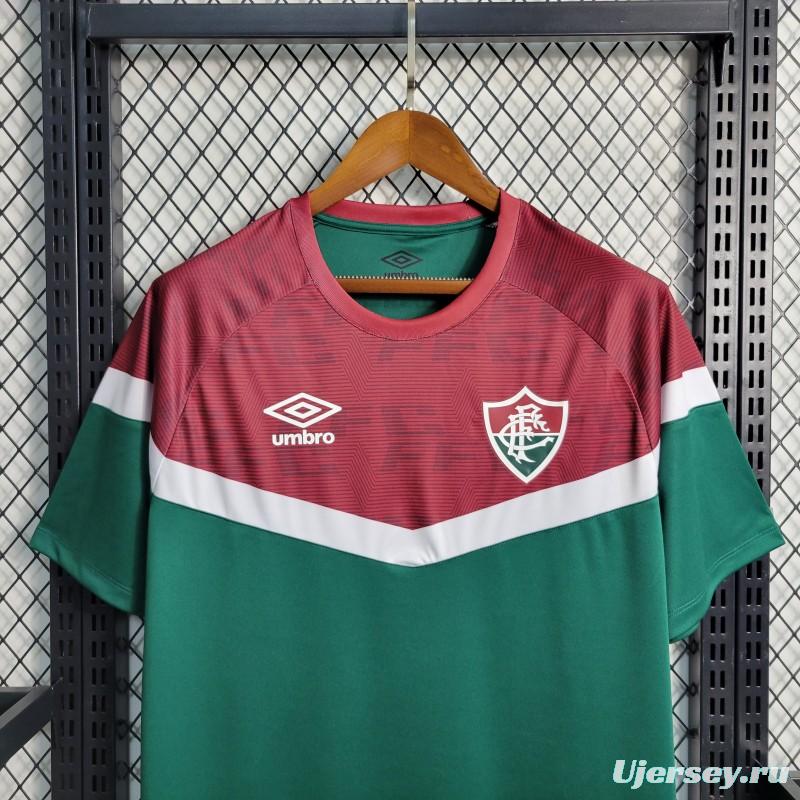 23-24 Fluminense Celestial Training Jersey Green+Red