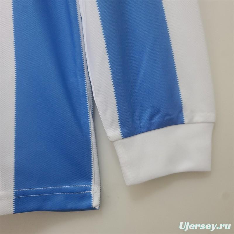 Retro 1978 Argentina Home Long Sleeve Jersey