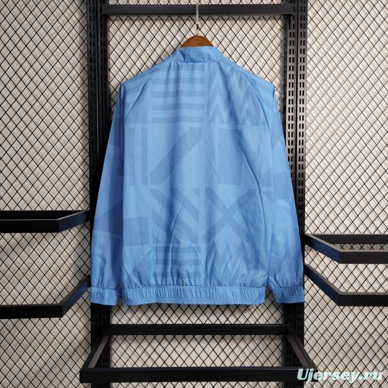 2023 Uruguay Blue Windbreaker