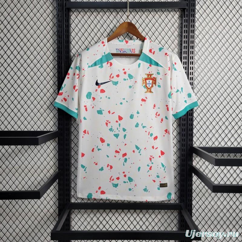 2023 Portugal White Training Jersey