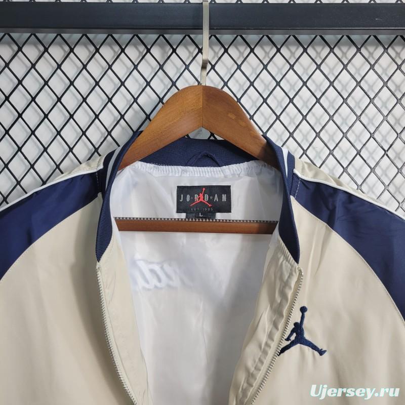 2023 Jordan Beige Zipper Jacket