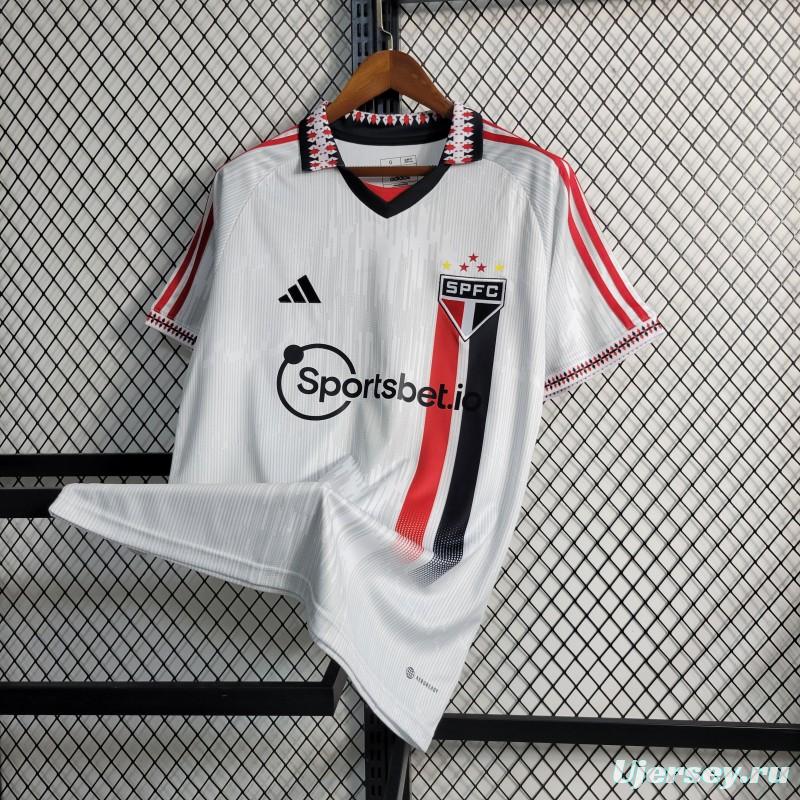 23-24 Sao Paulo White  Special Edition Jersey