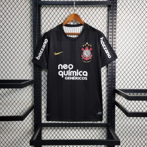 Retro 10/11 Corinthians Away Black Jersey