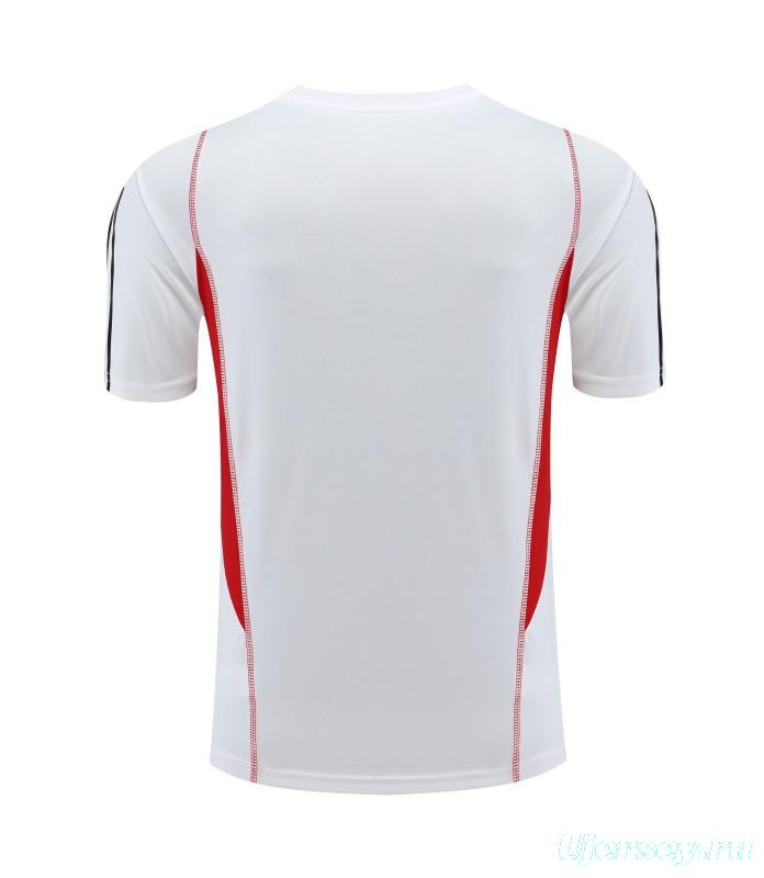 23-24 Sao Paulo White Short Sleeve Jersey+Shorts