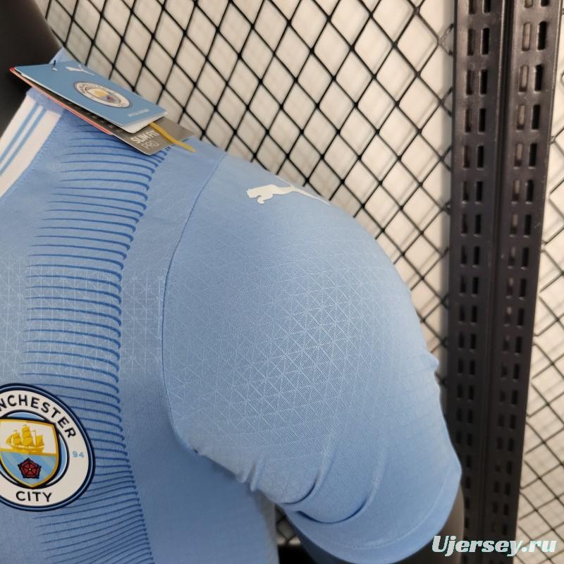 Player Version 23-24 Manchester City Home Jersey