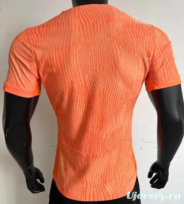 Player Version 2023 Netherlands Home Jersey