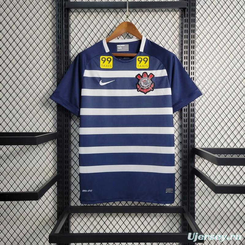 Retro 14-15 Corinthians Third Navy Jersey