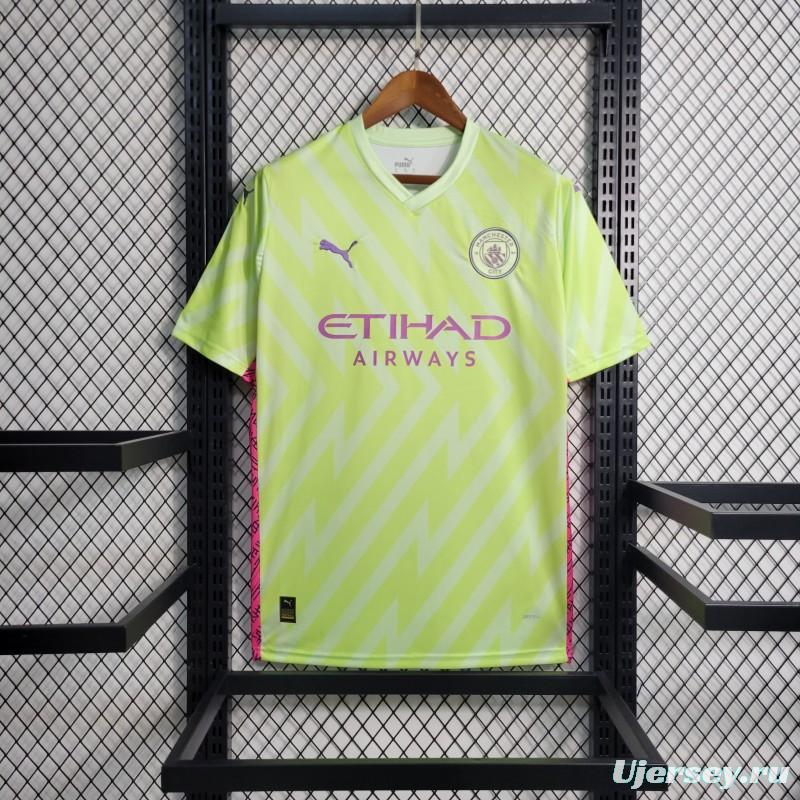 23-24 Manchester City Goalkeeper Green Jersey