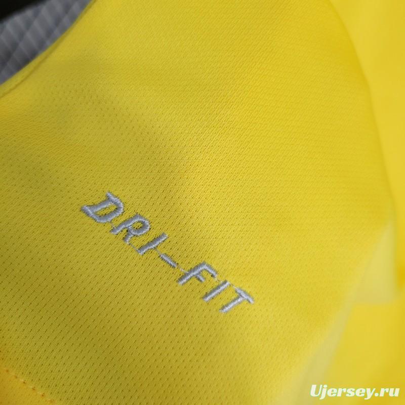 Retro 14-15 Corinthians Goalkeeper Yellow Jersey