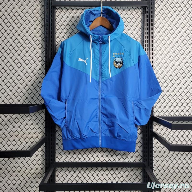 23-24 Kawasaki Frontale Blue Windbreaker