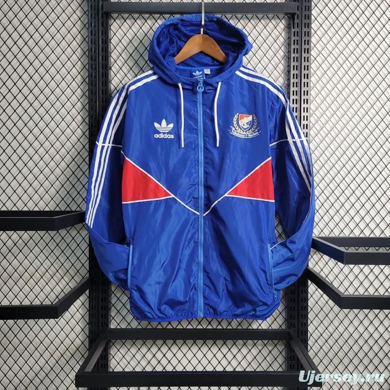 23-24 Windbreaker Yokohama F. Marinos Blue Windbreaker