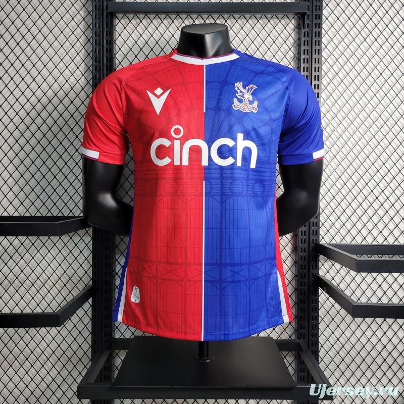 Player Version 23-24 Crystal Palace Home Jersey