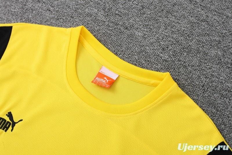 23 24 Borussia Dortmund Yellow Short Sleeve+Shorts