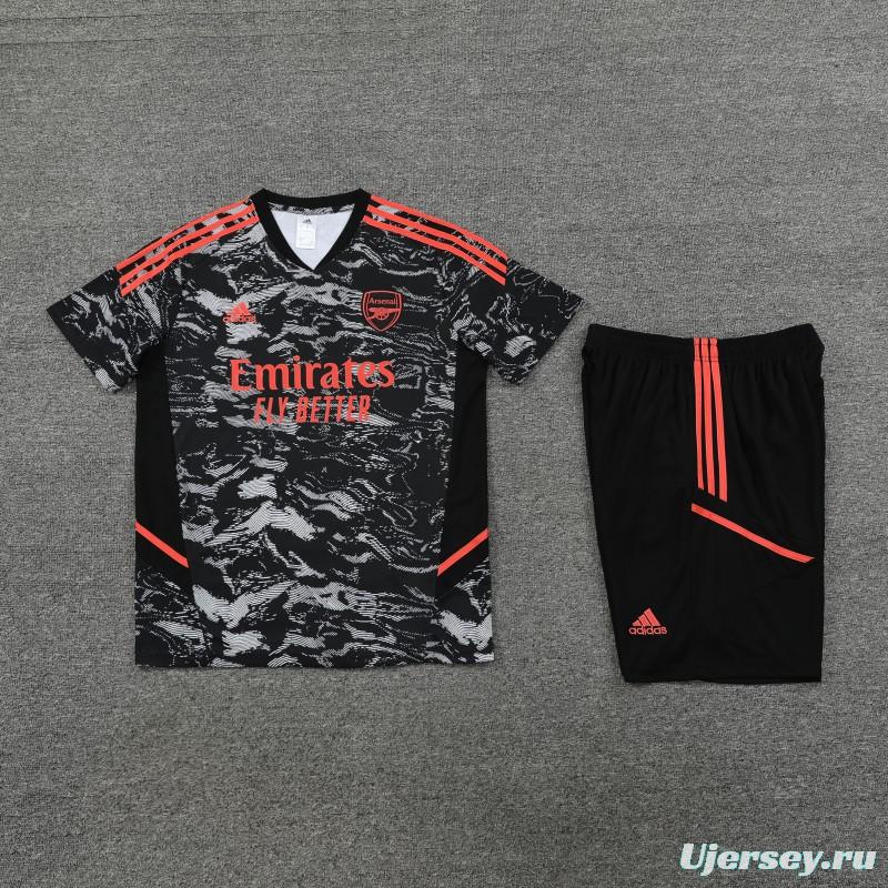 23 24 Arsenal Black Special Short Sleeve+Shorts