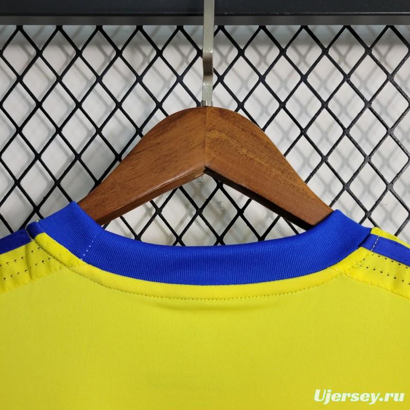 Retro 17-18 Flamengo Third Yellow Jersey