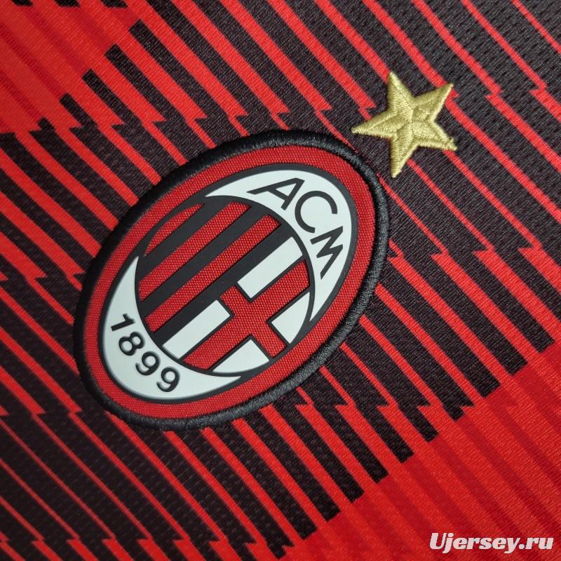 23-24 AC Milan Home Jersey