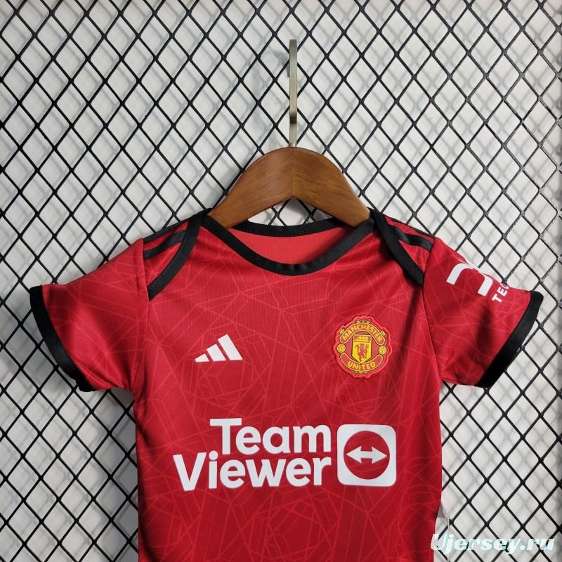 23-24 Baby Manchester United Home Jersey