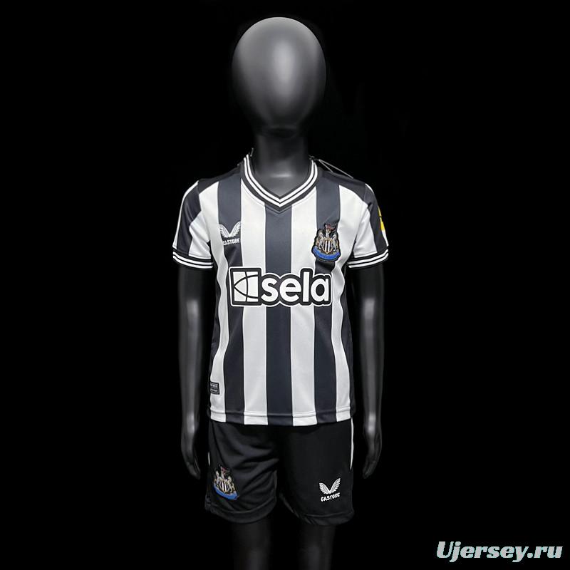 Kids 23/24 Newcastle United Home Jersey