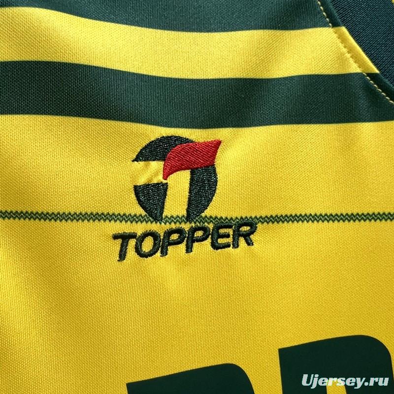 Retro Brazil 1984 Home Jersey