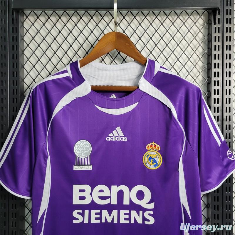 Retro 06/07 Real Madrid Third Purple Jersey