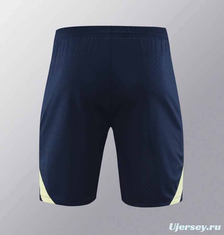 24/25 Club America Navy Short Sleeve Jeresy+Shorts