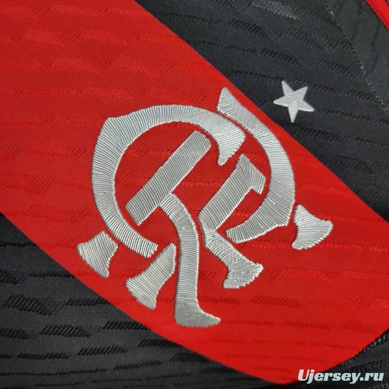 24/25 Player Flamengo Home Long Sleeve Jersey