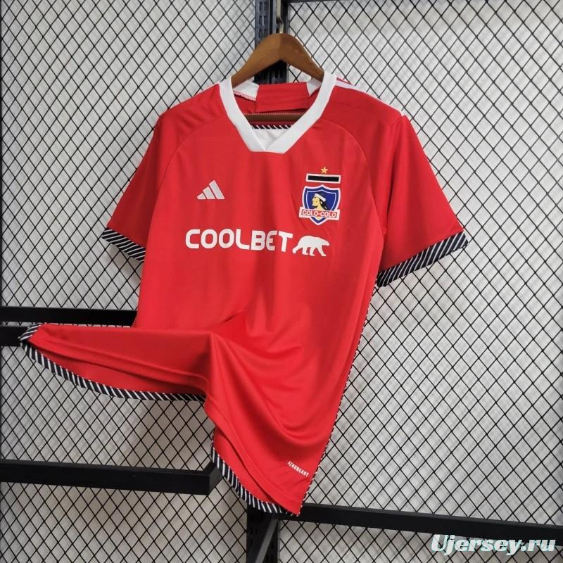 24/25 Colo Colo Third Red Jersey