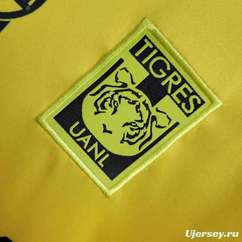 23/24 Kids Tigres UANL Yellow Training Jersey