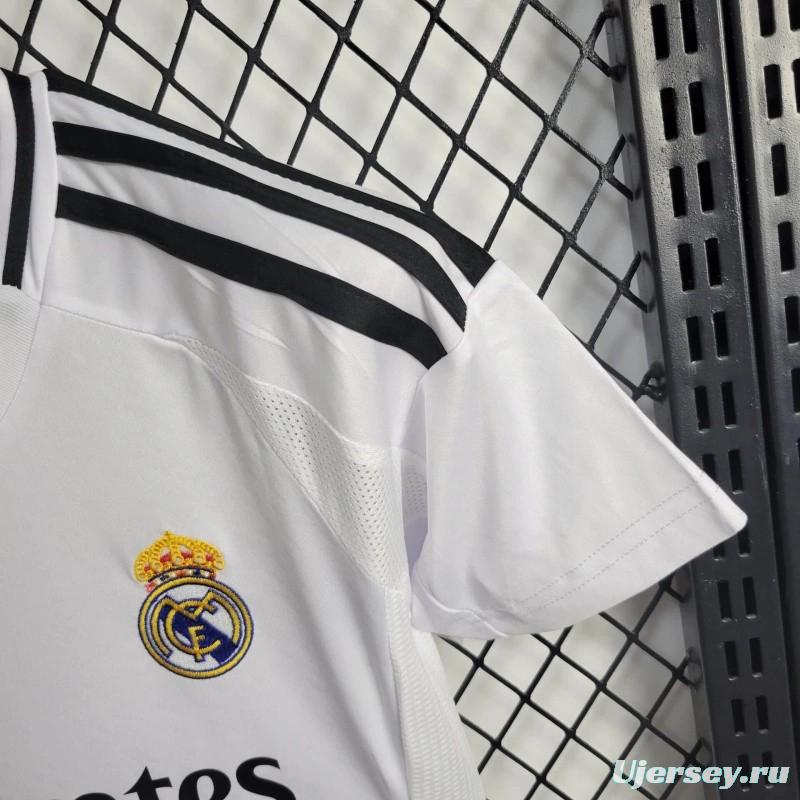 24/25 Kids Real Madrid Home Jersey