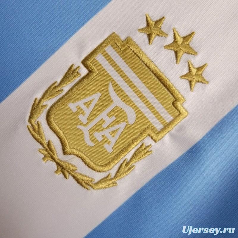 2024 Kids Argentina Home Jersey