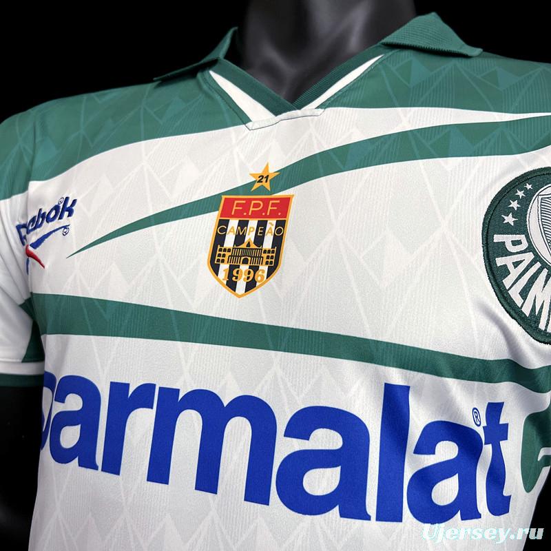 Retro 1986 Palmeiras Third White Jersey