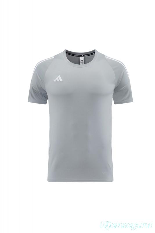 2024 Adidas Grey Short Sleeve Jersey+Shorts