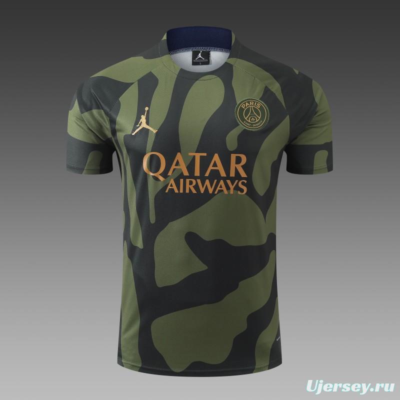 23/24 PSG Camouflage Short Sleeve Jersey+Shorts