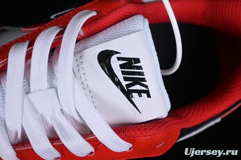 Nike Ebernon Low Premium Black White Low-Top Versatile Breathable Casual Sneakers - AQ1774-101